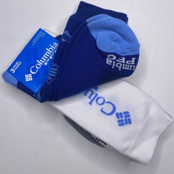 Columbia PFG, NWT, 3 pairs crew socks  men's 6-12 size polygiene biostatic socks - Picture 3 of 6